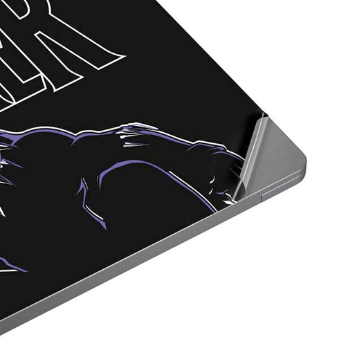 Marvel Black Panther Night Time Watch Universal Laptop 16in (13 x 9.4in) Skin